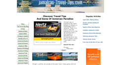 Desktop Screenshot of jamaican-travel-tips.com